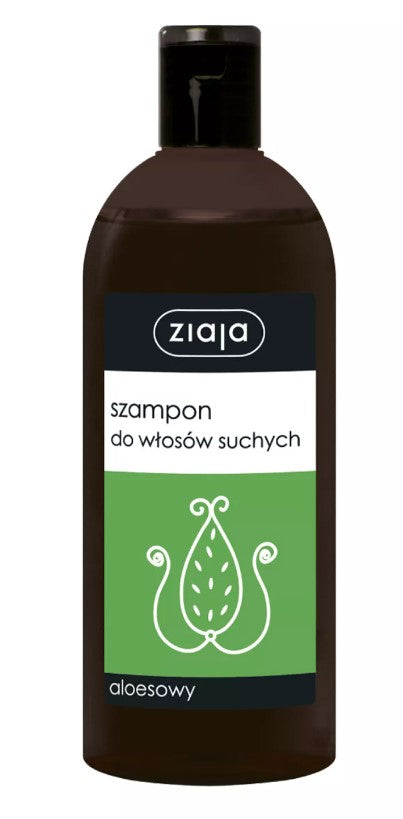 ZIAJA Aloe Vera Szampon do włosów 500ml Zapewnia lepsze rozczesywanie i układanie.