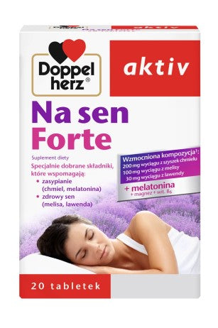 Doppelherz aktiv For sleep Forte, Na Sen Forte, 20 tablets