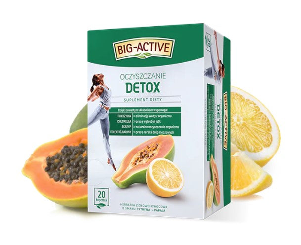 Big-Active DETOX Herbata oczyszczająca 20 saszetek
