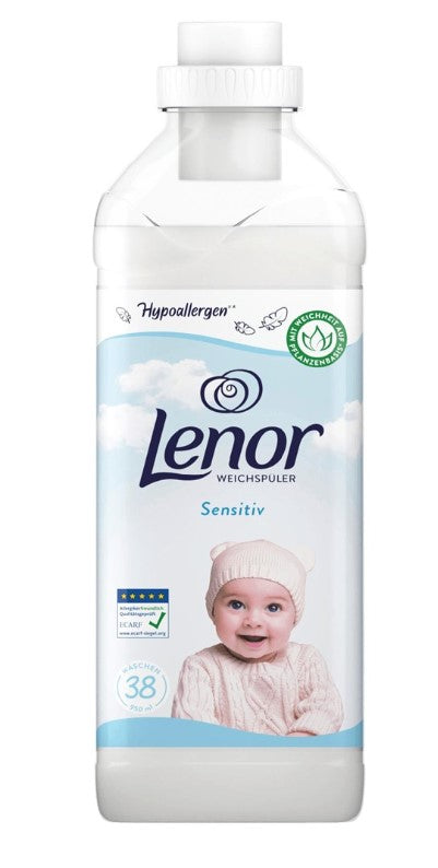 LENOR SENSITIVE SOFTENER  (WHITE) 950 ML