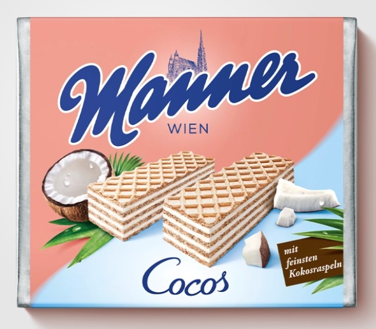 MANNER KOKOSCREME WAFERS 75 G