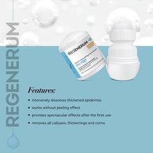Load image into Gallery viewer, Regenerum regenerative enzymatic peeling for heels, roll-on 50 ml
