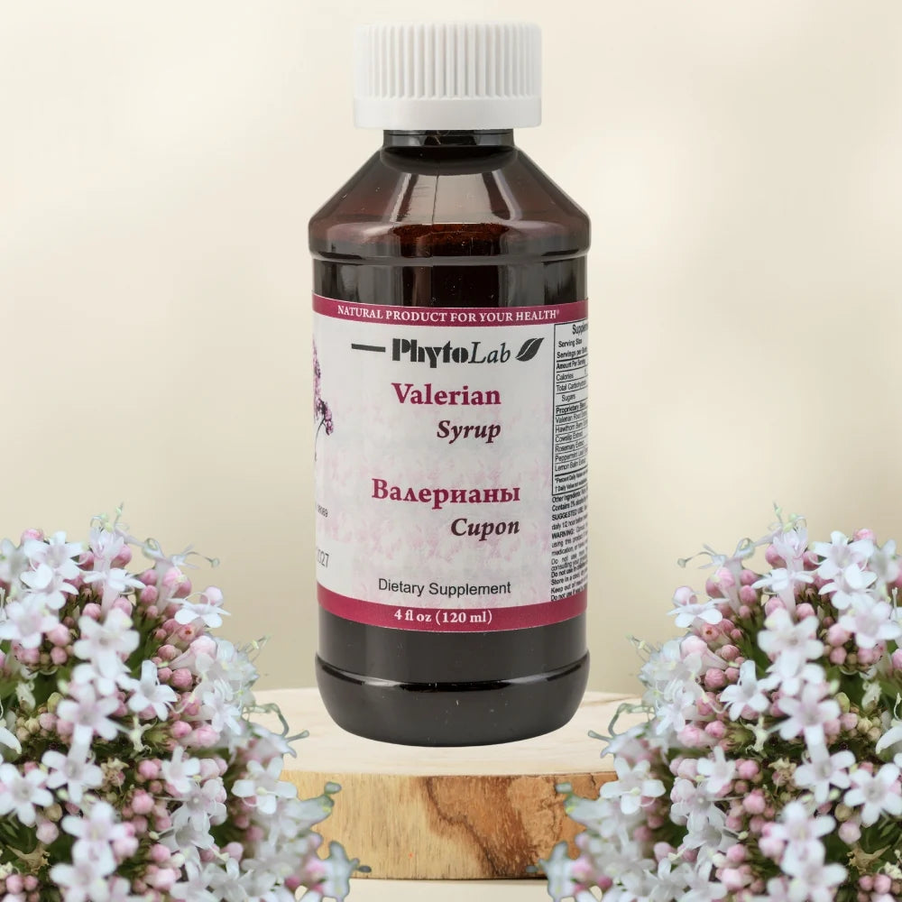 Valerian Syrup 120ml. Natural Sleep Support & Relaxation Aid – Zdrowie ...