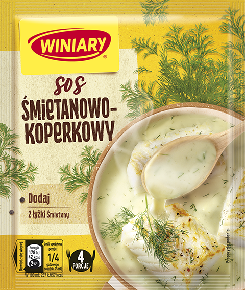 Winiary Sauce Dill With Cream (Sos Koperkowy Ze Smietanka) 27g