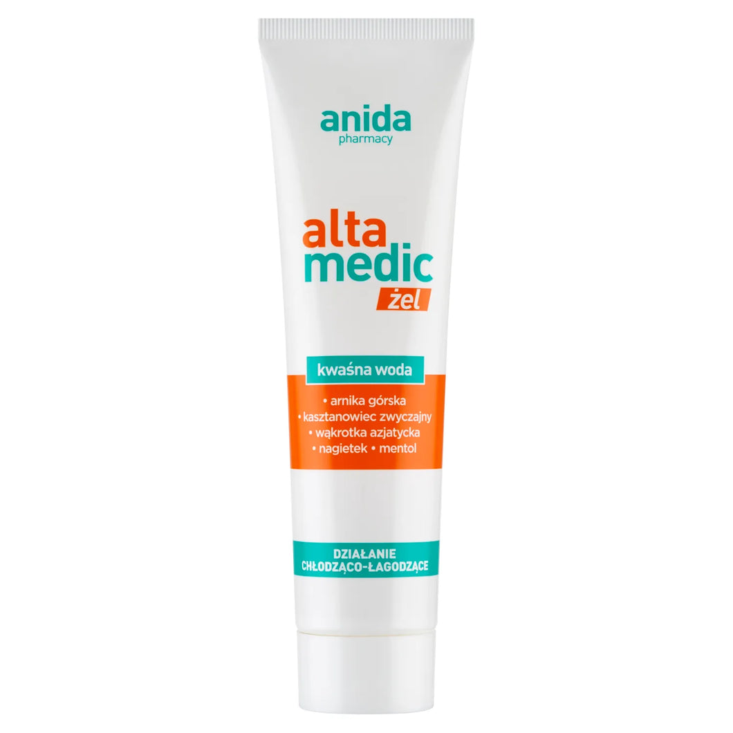 Anida Alta Medic, ALTACET, soothing and calming gel acidic water, 100 ml