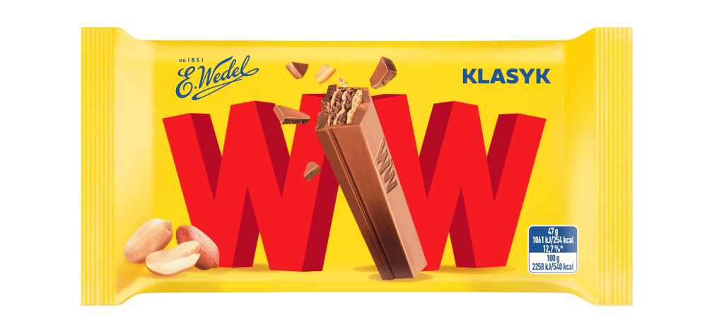 Wedel Wafelki Ww - Milk  47g