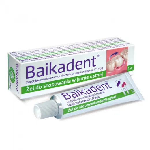 Baikadent gel for use in the oral cavity 15g