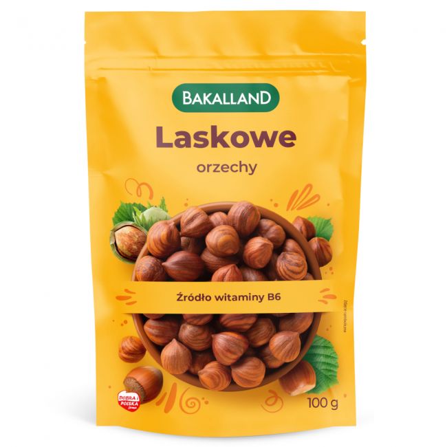 Bakalland Hazelnuts ( Orzechy Laskowe) 100g