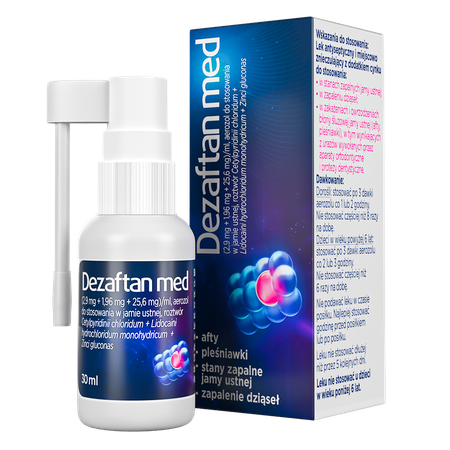 Dezaftan Med Dezaftan med, spray for oral use 30 ml