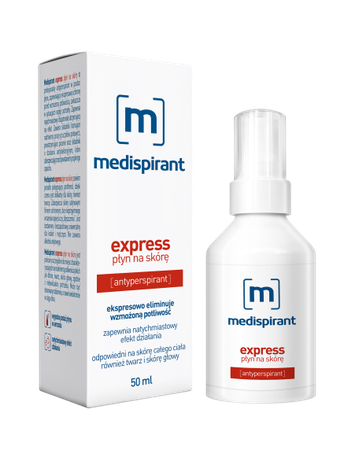 Medispirant Express Anti-Perspirant  Body Liquid Spray On-The-Go 50ml
