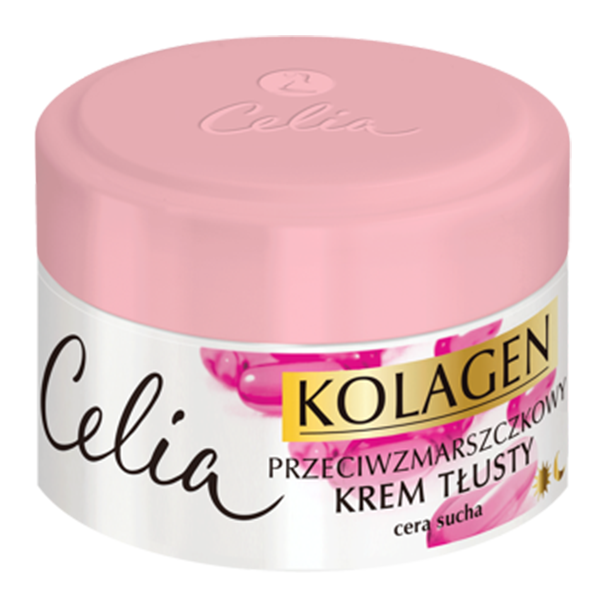 CELIA Kolagenowy krem ​​przeciwzmarszczkowy z witaminami 50 ml