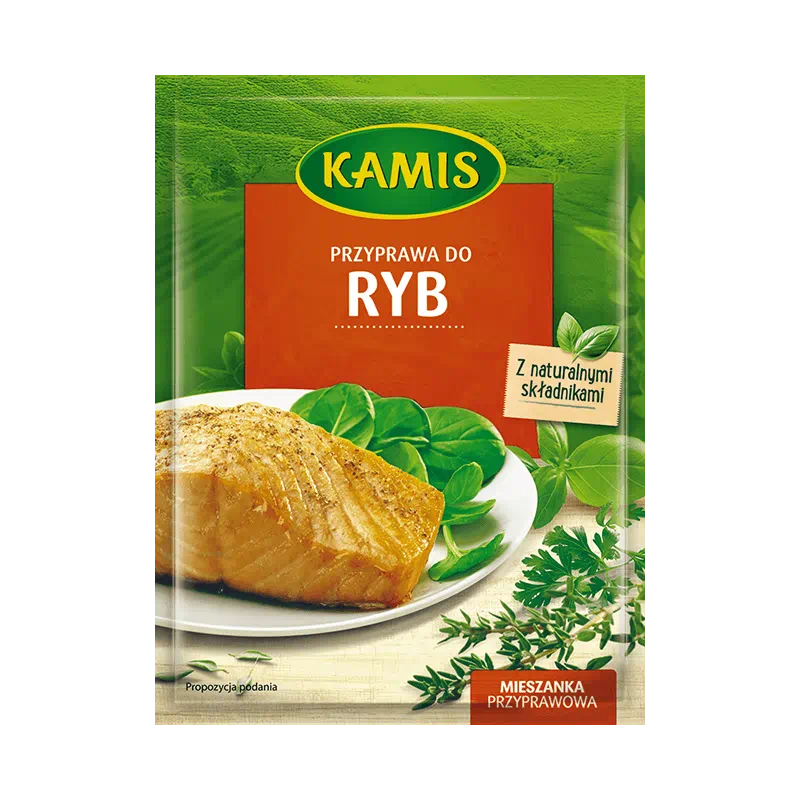 Kamis Przyprawa Do Ryb 20g Herbal & Vegetable Seasoning For Fish