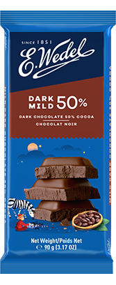 Wedel Dark Mild Chocolate 50 % (Gorzka) 90g