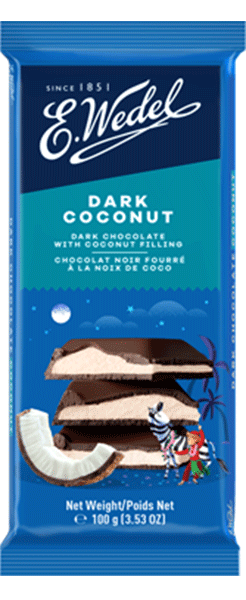 Wedel Dark- Coconut Chocolate (Kokosowa) 100g