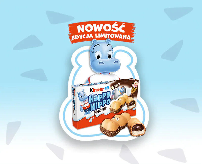 Kinder Happy Hippo Cacao 5 biscuits