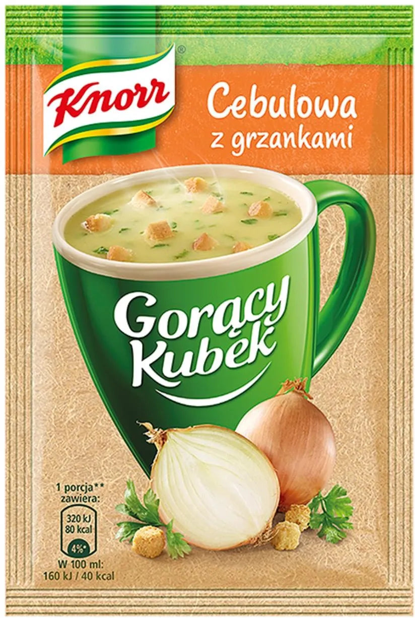 Knorr Goracy Kubek Cebulowa z Grzankami 17 g