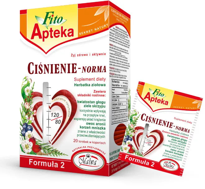 MALWA Fito Apteka Pressure-Norm Cisnienie 20 Tea bags