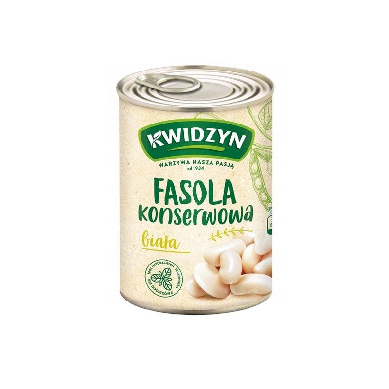 Kwidzyn White Beans (Fasola Biala Konserwowa 400g