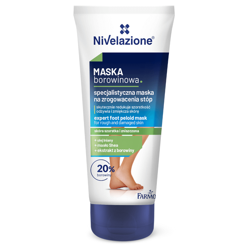 NIVELAZIONE Peat Mask Specialist mask for calloused feet 75ml
