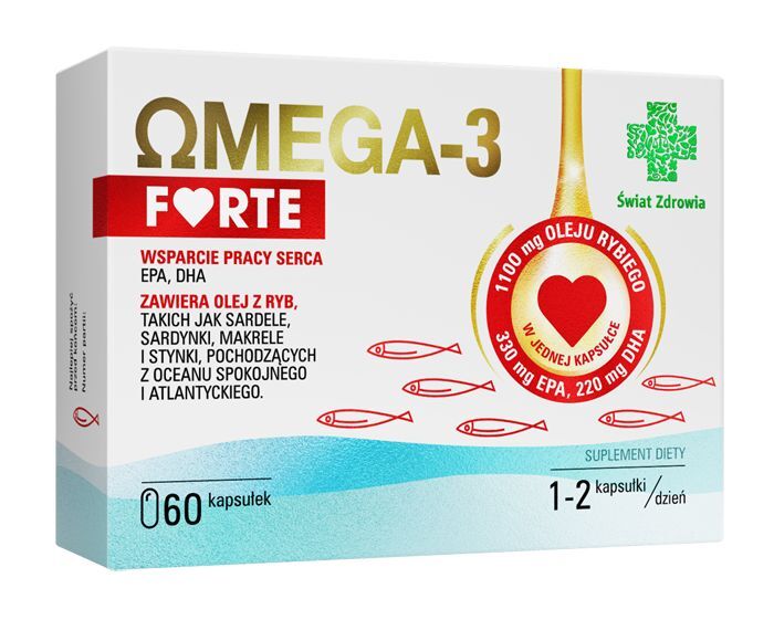 Świat Zdrowia Omega 3 Forte 60 kapsułek