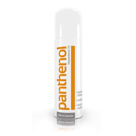 Panthenol foam 150 ml for burns