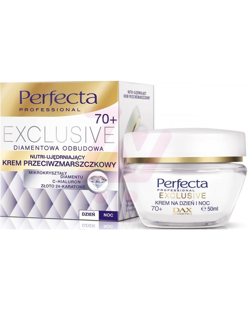 Perfecta Exclusive 70+ Ujędrniający krem ​​przeciwzmarszczkowy na dzień i na noc 50ml