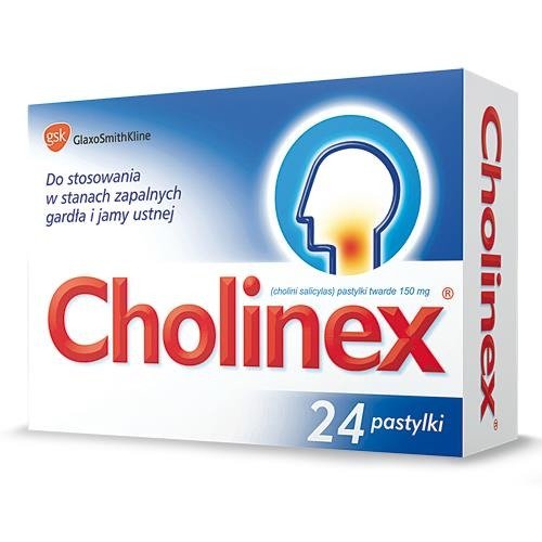 Cholinex 150 mg, 24 lozenges