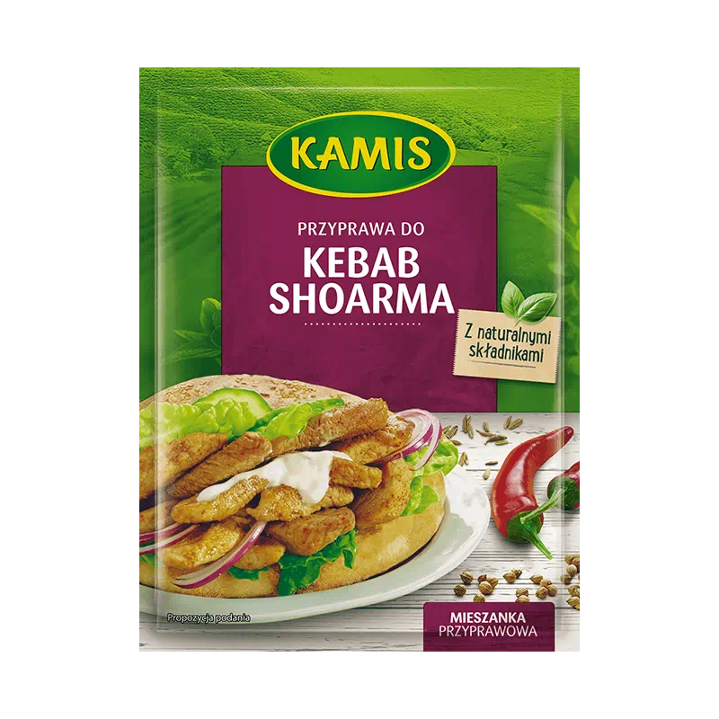Kamis Przyprawa Do Kuchni Arabskiej Kebab Shoarma 20g Seasoning