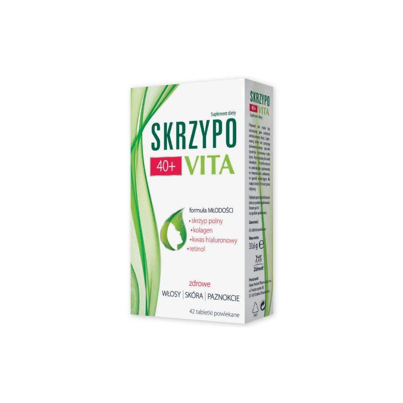 Skrzypovita 40+ Healthy Hair Skin and Nails 42 tablets