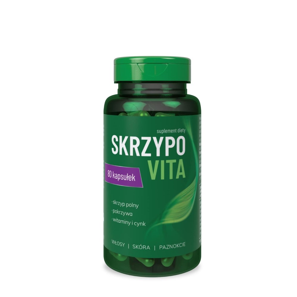 SKRZYPOVITA 80 caps. Healthy hair, skin, nails