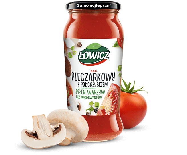 Lowicz Sos Pieczarkowy 500g