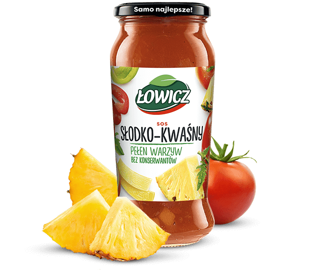 Lowicz Sos Slodko-Kwasny 500g