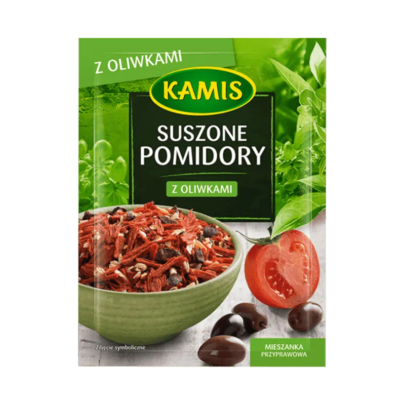 Kamis Suszone Pomidory Z Oliwka 15g Dried Tomatoes W/ Olives