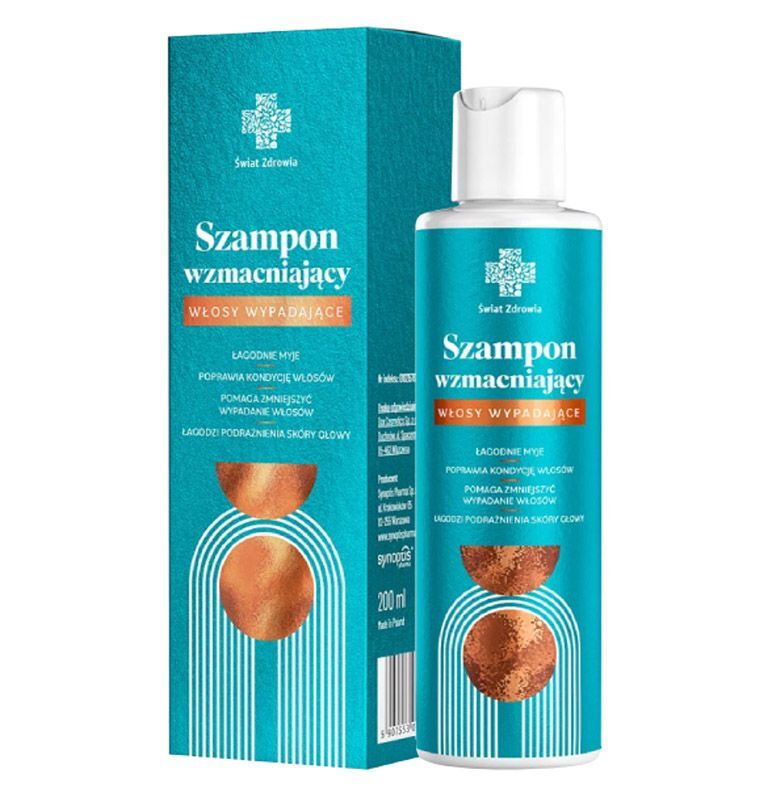 Szampon wzmacniajacy wlosy SWIAT ZDROWIA hair strengthening shampoo 200 ml