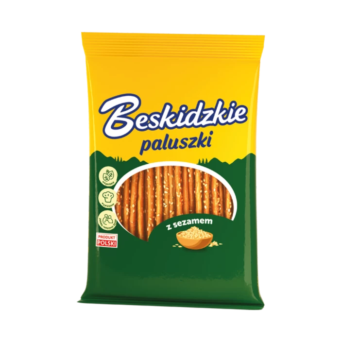 Beskidzkie-Sticks W/Sesame (Paluszki Sezamowe) 175g