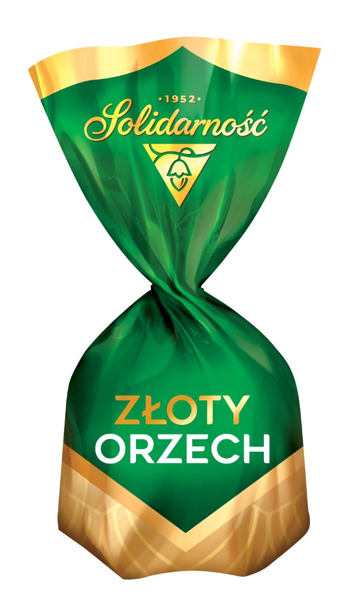 Solidarnosc Luz Golden Nut With Hazelnut Filling (Zloty Orzech) 2500g