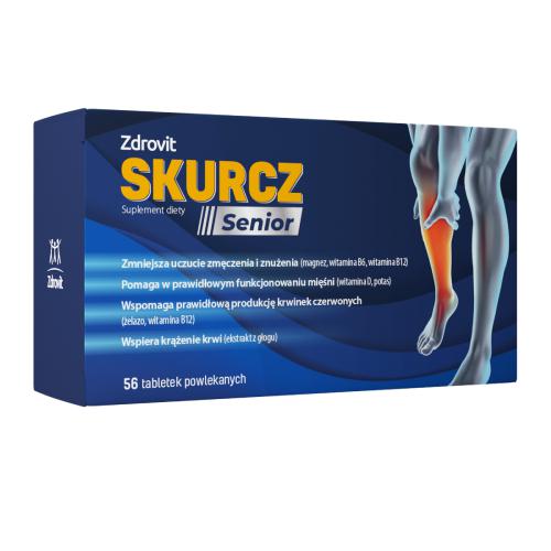 Zdrovit Skurcz Senior, 56 coated tablets