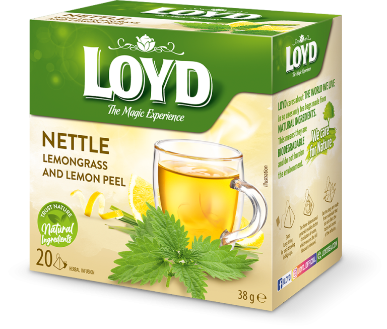 Loyd Nettle & Lemon 20 tea bags