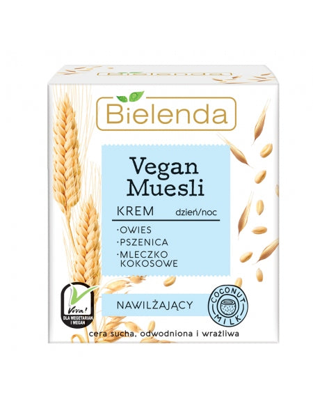 Bielenda Vegan Muesli Nawilżający Krem na Dzień/Noc 50ml