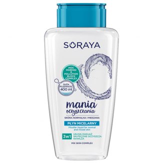 Soraya Cleansing Mania Micellar Cleansing Water for Normal & Mixed Skin 400ml