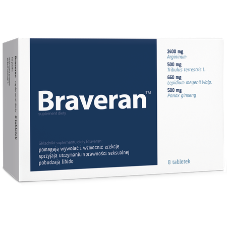 Braveran 8 tablets