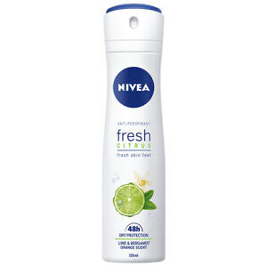 Nivea Fresh Citrus Lime & Bergamotka Antyperspirant w sprayu 48h 150ml