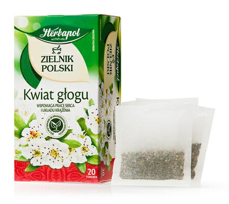 Herbapol Zielnik Polski Herbata Ziołowa Kwiat Głogu 20 torebek
