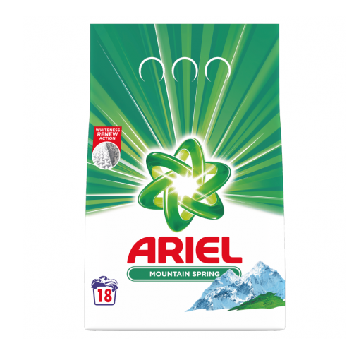 Ariel Washing Powder Mountain Spring 18 washes 1.35kg