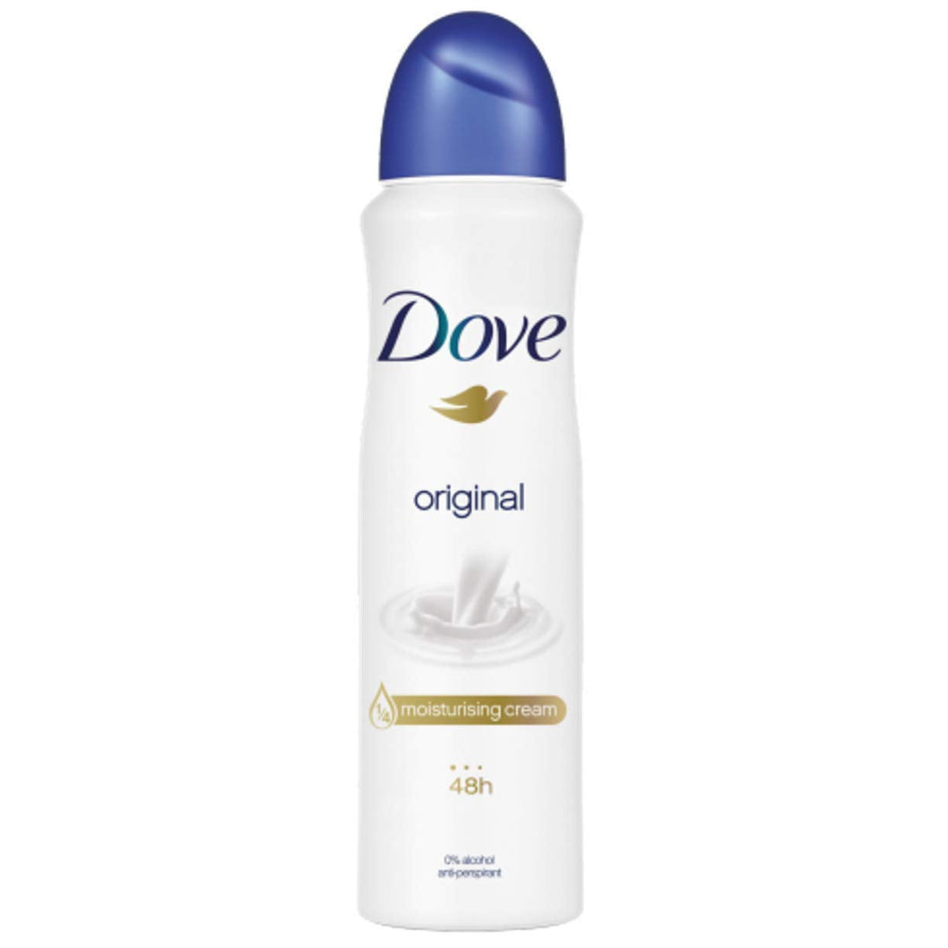 Dove Original 48h Dezodorant w kremie nawilżającym 0% alkoholu 150ml