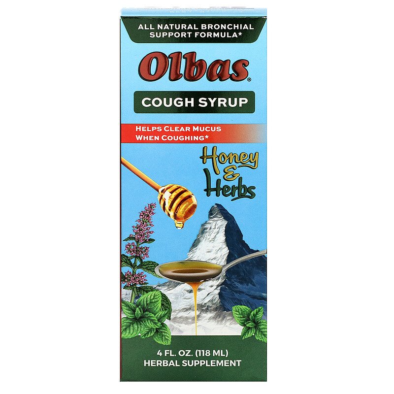 Olbas Cough Syrup 4 oz / 118 ml