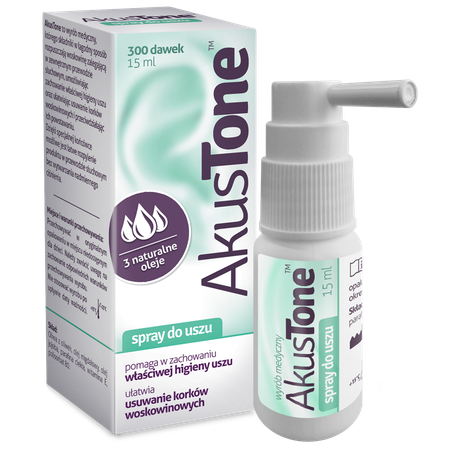 AkusTone Spray do higieny uszu 15ml