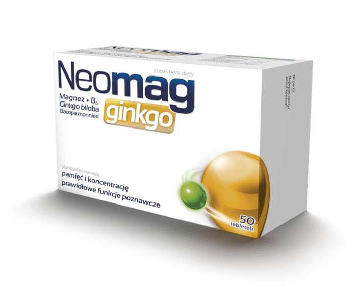 NeoMag Ginkgo 50 tablets