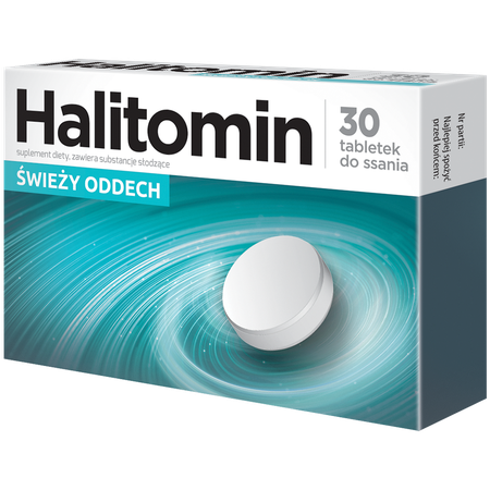 Halitomin Fresh Breath 30 pastylek do ssania