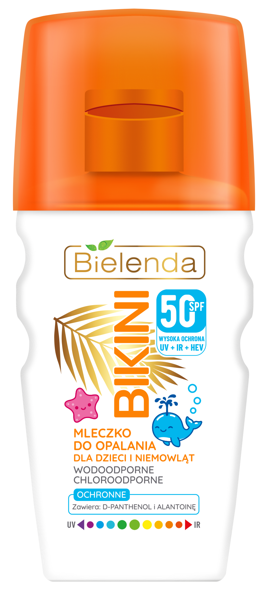 Bielenda Bikini Mleczko Przeciwsłoneczne dla Niemowląt i Noworodków SPF50 Wodoodporne 150ml